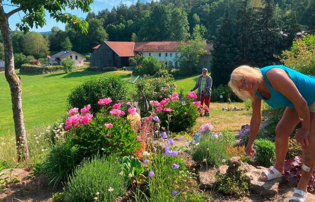 Gartenglück in Bärndorf Die blühende Böschung der Bocks