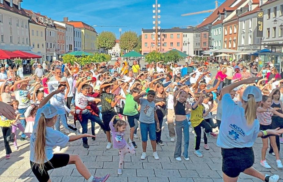Auftakt mit Flashmob