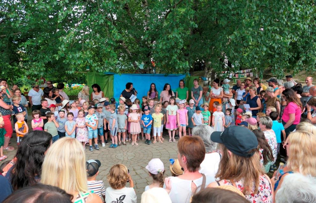 Tolle Stimmung 500 Besucher beim Kinderfest