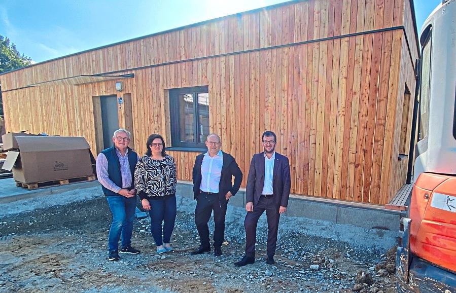 Stadt Vilshofen stellt Kindergarten in Rekordzeit auf