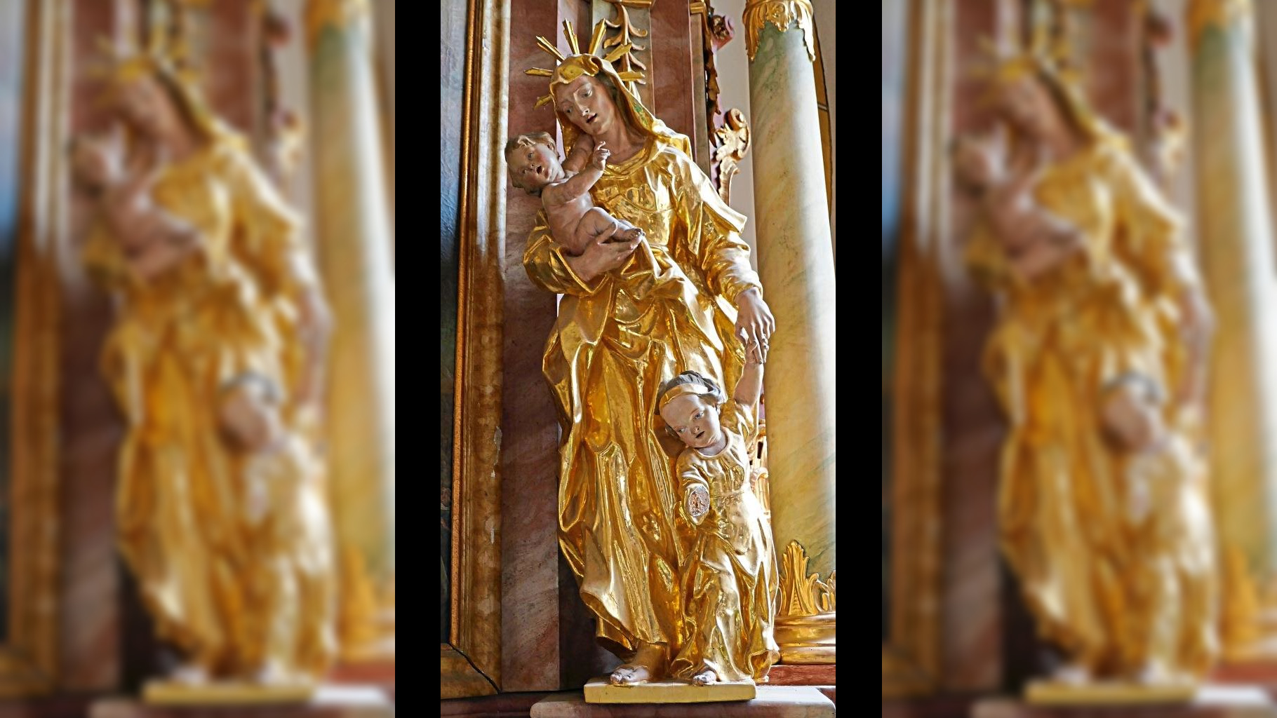 Die Himmlische Wachterin Eine Muttergottesfigur Fur Die Letzte Ruhestatte
