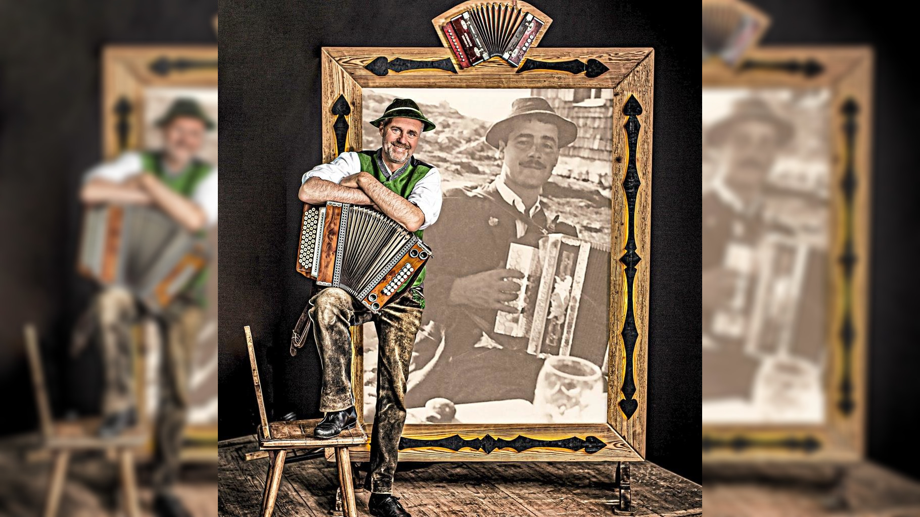 Toni Bartl ein Meister auf der Diatonischen