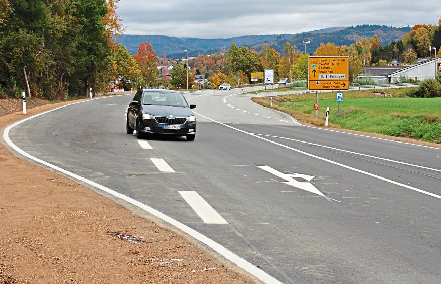 Freie Fahrt auf der B11 und am Stadtplatz