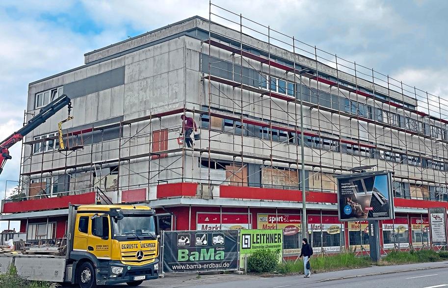 Mögro-Gebäude in Passau: Jetzt geht es dem Schandfleck an den Kragen