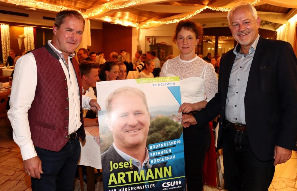 Josef Artmann (CSU) ist „ein absoluter Glücksfall für Tittling“