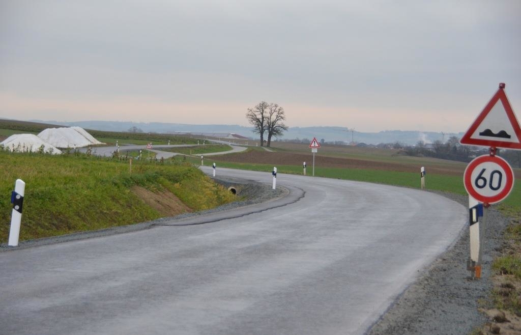 Zwischen Mamming und Bubach wird gefahren
