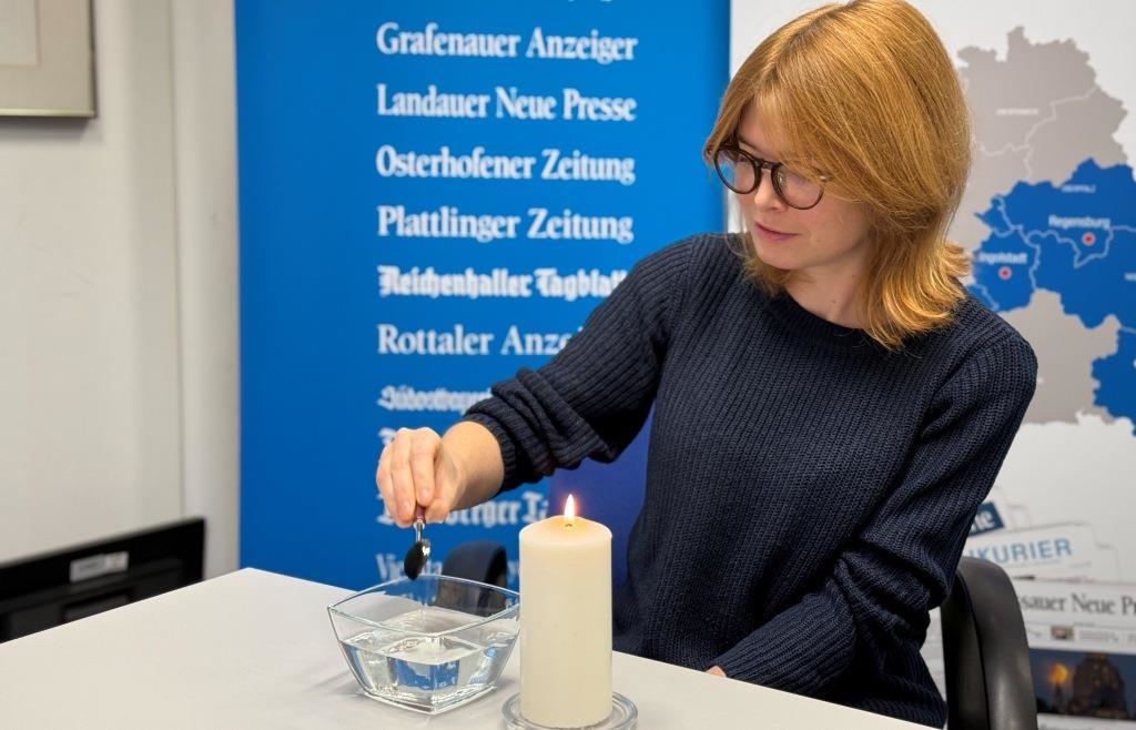 TIB Heyne Zinngießset 5-teilig – Mit 4 Figuren Und Löffel, Ideal Für Partys (nicht Nur Zu Silvester)