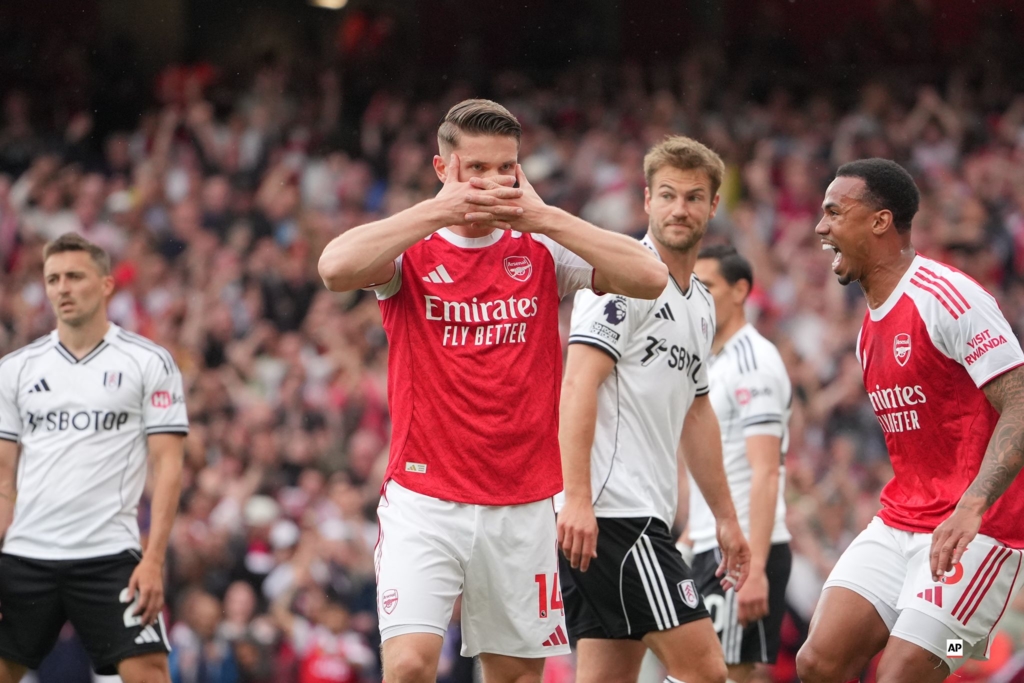 Arsenal schlägt Fulham 3:0 und setzt Manchester City unter Druck — image 1