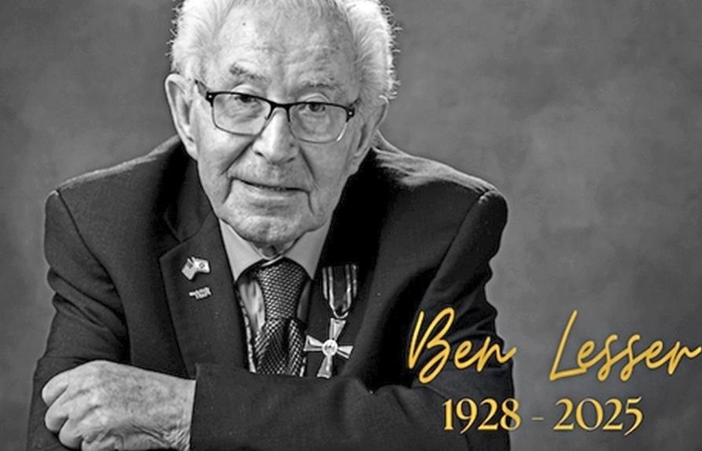 Ben Lesser, der letzte Überlebende des KZ-Todeszugs, starb mit 96 in ...