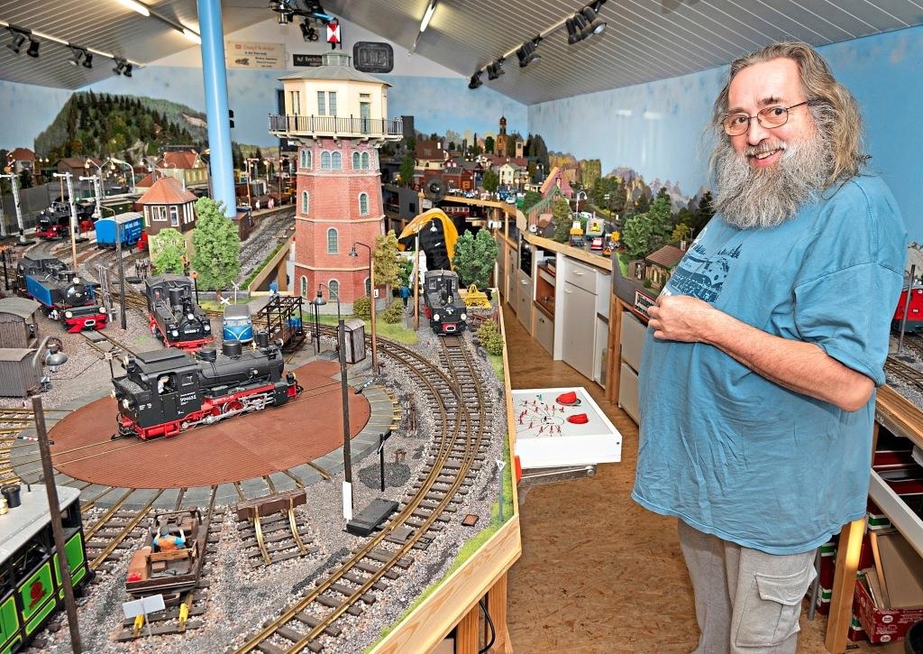 Die Modellbahn von Walter Schmelz aus Deggendorf: Eine kleine heile Welt mit allen Details