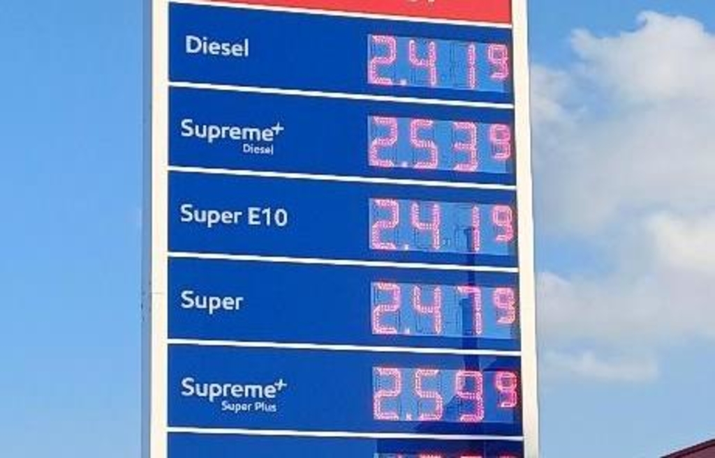 Iran War: Diesel Price Jumps Above 2 Euros on Wednesday Morning
