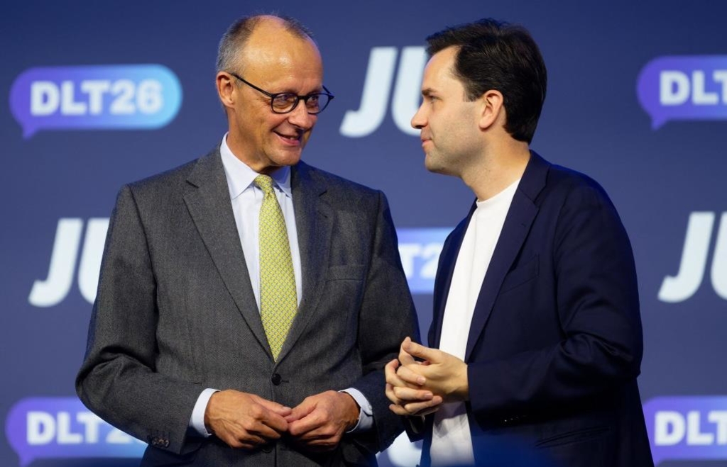 Friedrich Merz bei der Jungen Union: Für den Kanzler wird es nur in einer ...