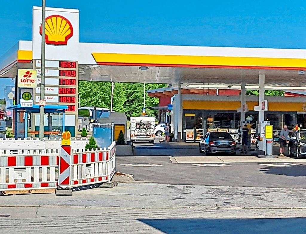 Grte Tankstelle wieder offen