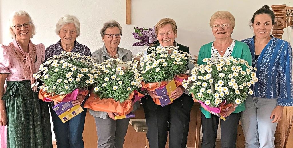 Blumen für 50 Jahre Treue