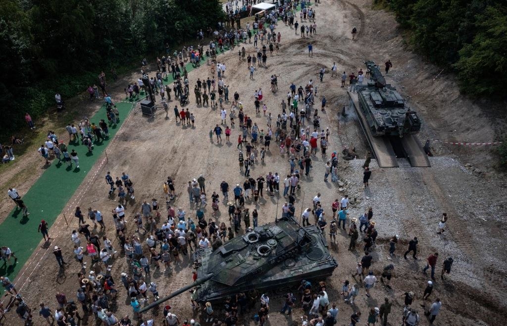 Almost 15,000 visitors at the Bundeswehr Day in Freyung at half-time