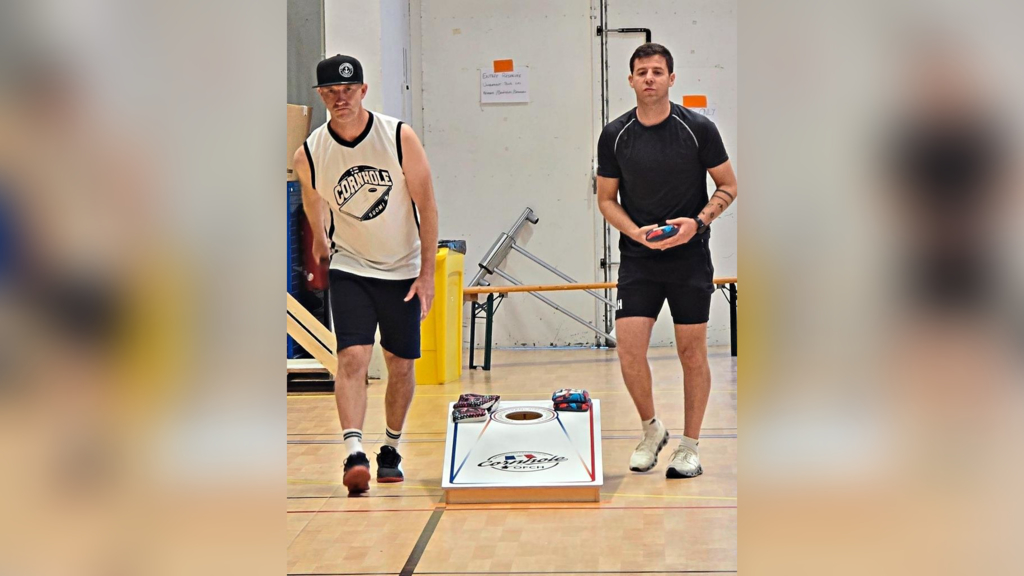 Unter den besten 20 Cornhole-Spielern Europas