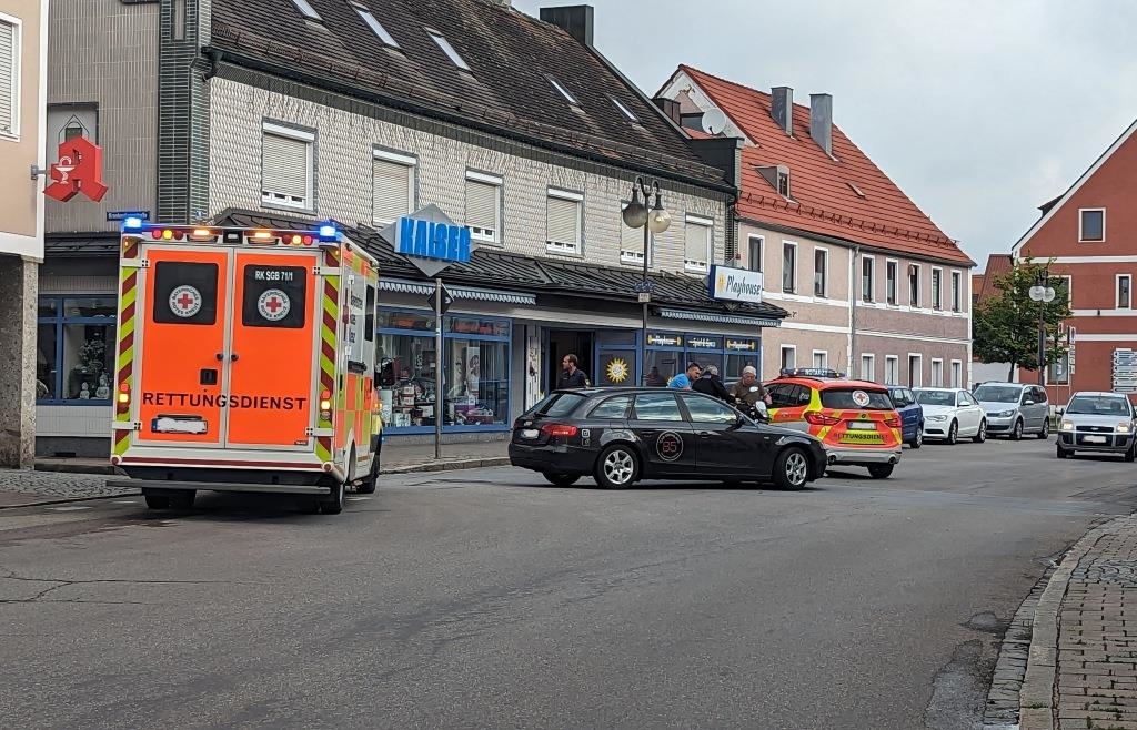 Jugendlicher bei Unfall an der Bahnhofstraße in Neustadt leicht verletzt
