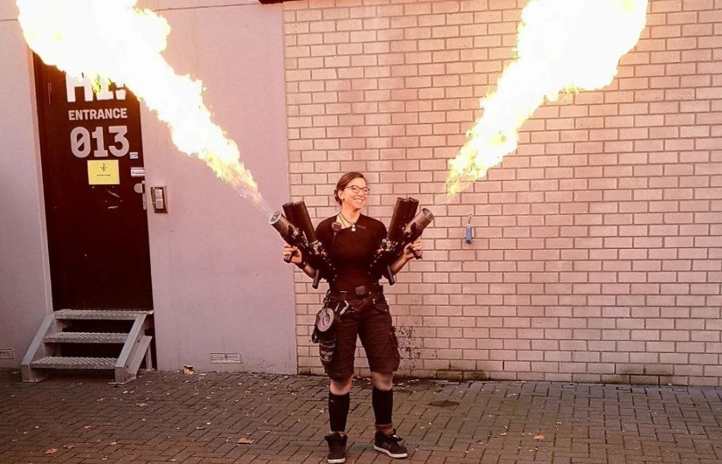 Vom Roadie zur Spezialeffekt-Chefin: Steffi Menacher aus Plattling