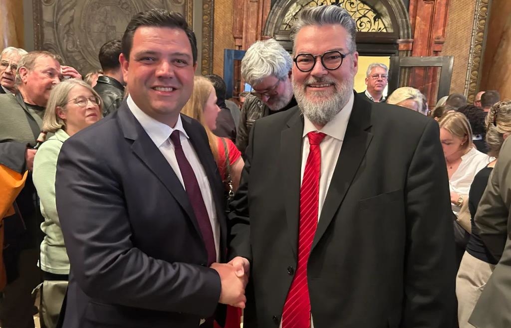 Dickl Stichwahlparty im Passauer Rathaus