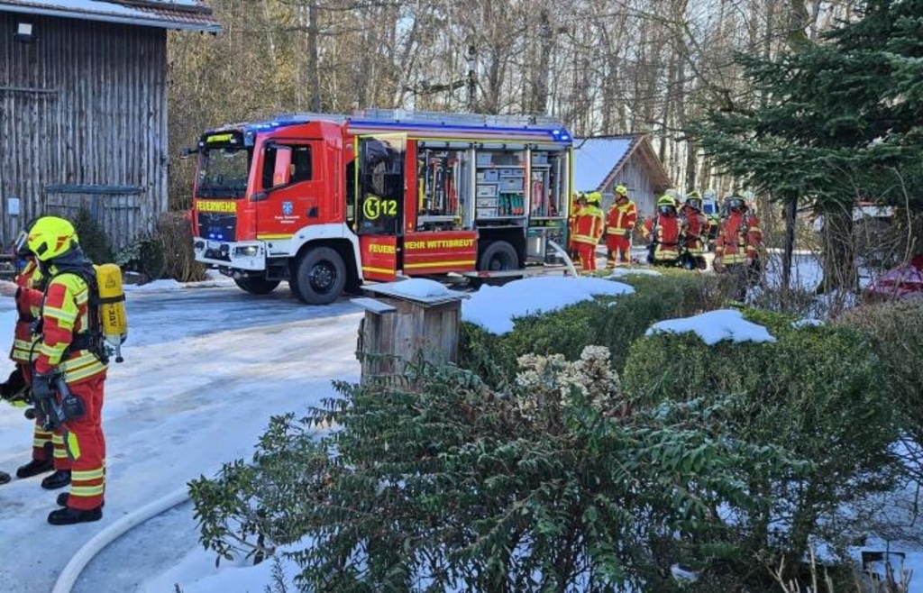 Curious fire brigade operation: Why a fire near Wittibreut practically ...