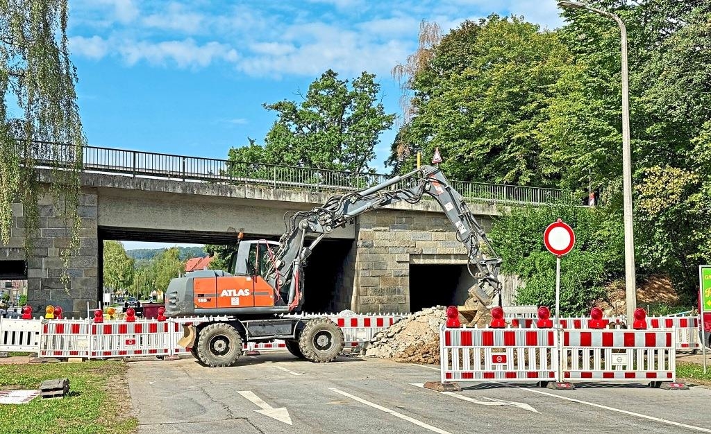 Ruselstraße in Deggendorf closed until the end of the week