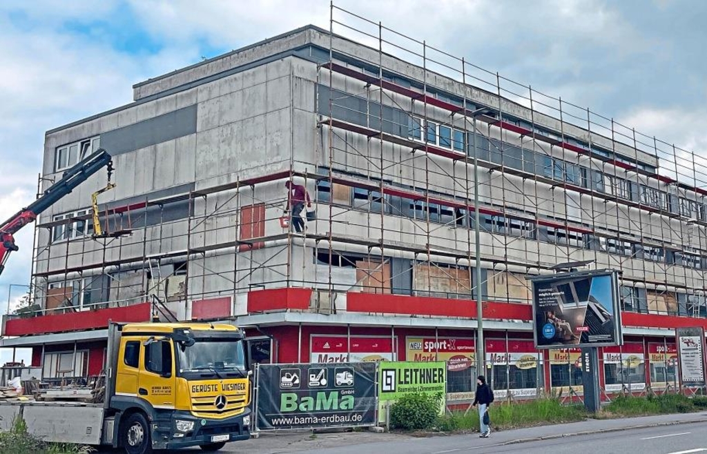 Mögro-Gebäude in Passau: Jetzt geht es dem Schandfleck an den Kragen