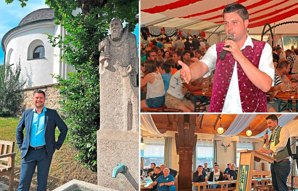 Hochzeitslader, Gstanzlsänger, Löwen-Fan: Dieser Bürgermeister ist ein echter Tausendsassa