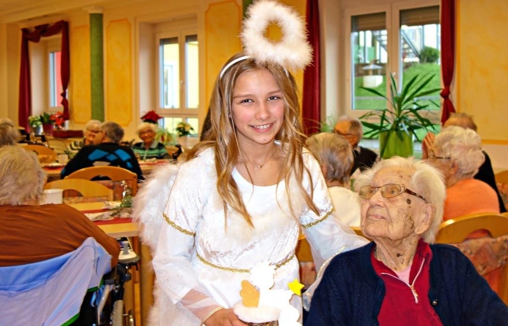 Zwieseler Christkind genoss das himmlisch schöne Amt