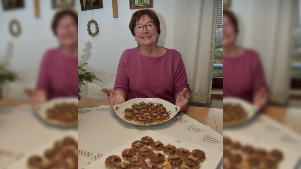 Schnell und lecker: Anni Regner aus Tiefenbach backt Nougat-Mandel ...