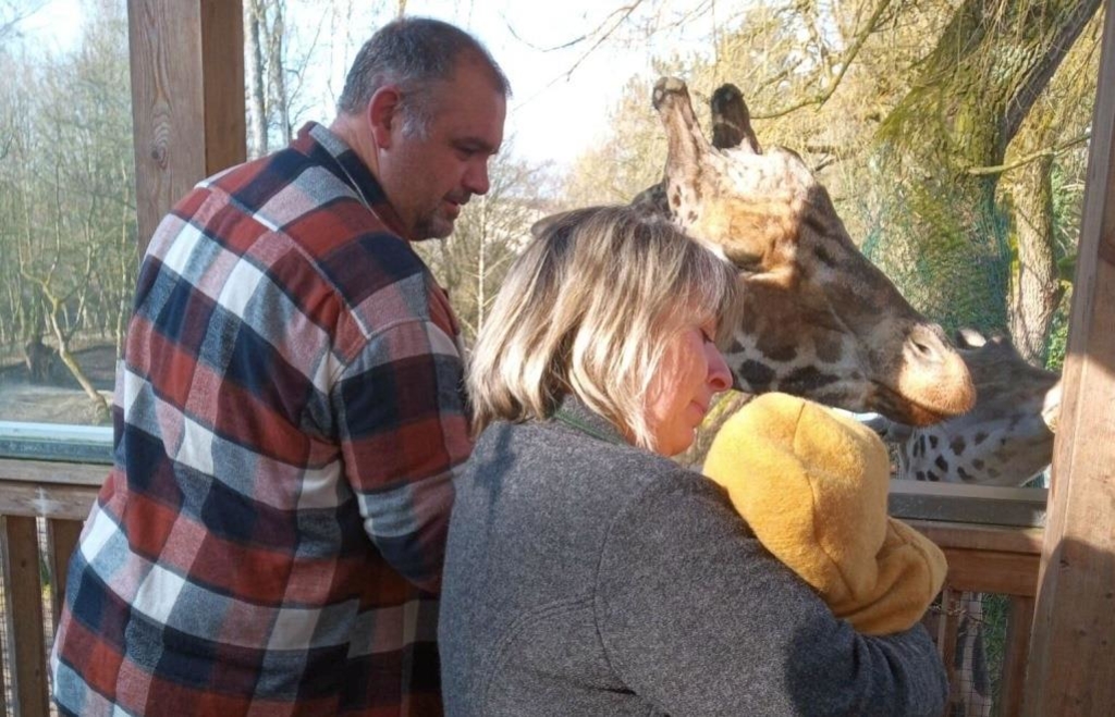 Unvergessliches Erlebnis für Rottaler Buben: Fritzi (3) durfte Giraffen ...